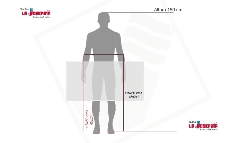 Set de 12 Toallas Medio Baño