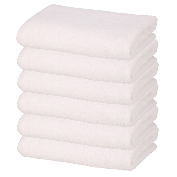 Set de 6 Toallas Hoteleras de Baño #5 Blanco