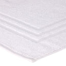 Juego de Toallas y Tapete Real para Renta Vacacional Blanco